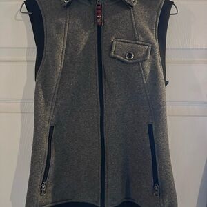 Y2K Burton Gray Sleeveless Vest
